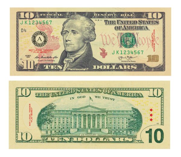 Buy Counterfeit 10 US Dollar bills