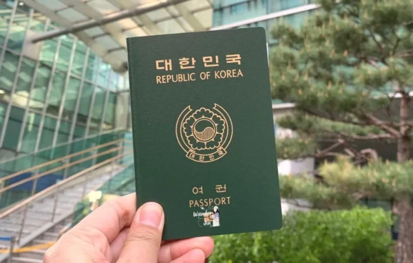 Fake Korean Passport