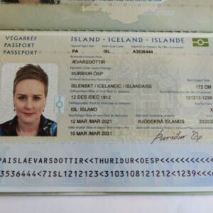 Buy Fake ID Card of Iceland