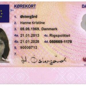 Purchase Real ID Card of Denmark
