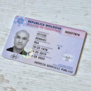 Buy Real ID Card of Moldova