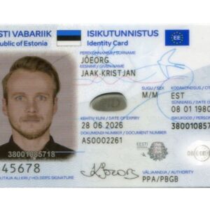 Buy Fake ID card of Estonia