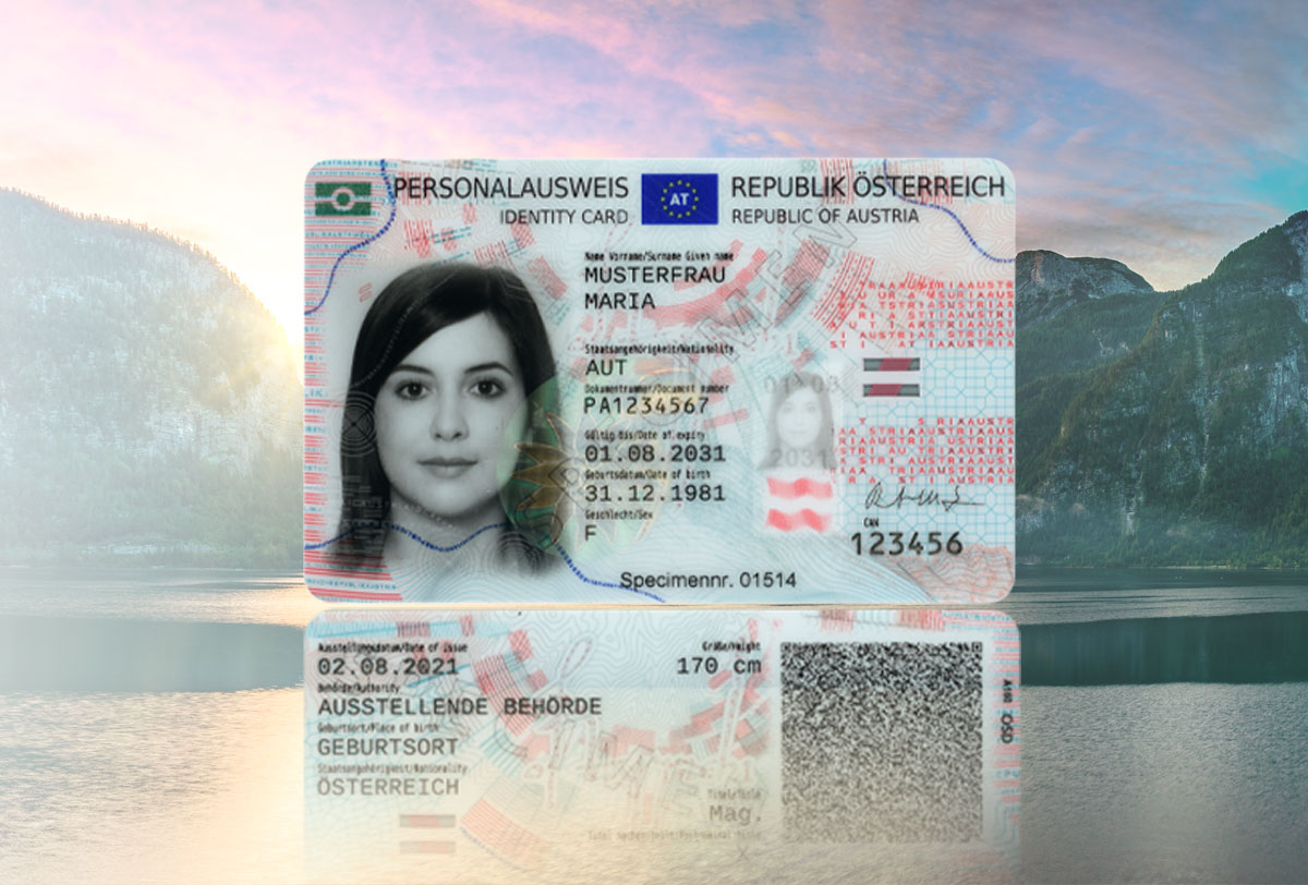 Buy Fake ID Card of Austria 1 Buy Fake ID Card of Austria