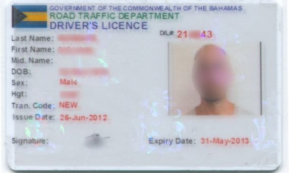 Bahamas Fake Driver’s License for Sale 1 Bahamas Fake Driver’s License for Sale