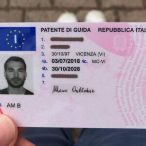 Buy Real Driving License of Italy