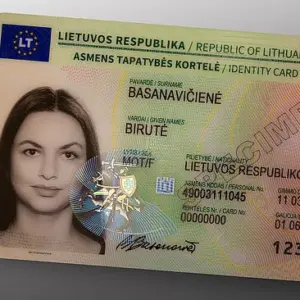 Buy Real ID Card of Lithuania