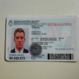 Buy Real ID Card of Argentina