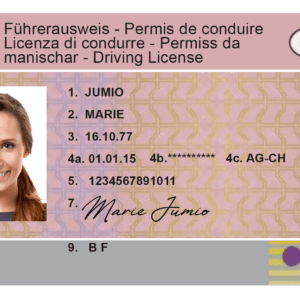 Buy fake Switzerland Drivers Licence online