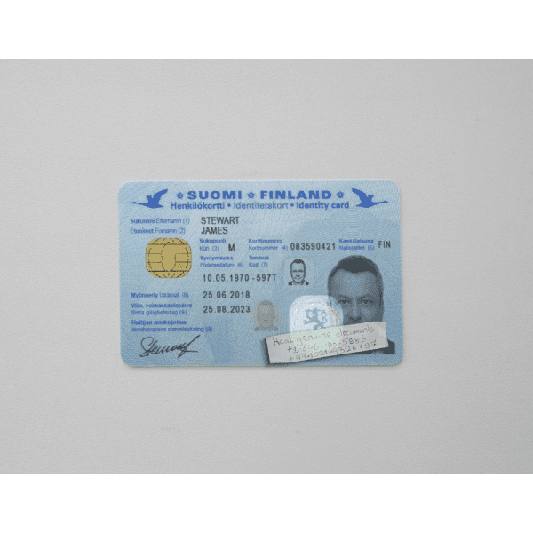 Purchase Real ID Card of Finland 1 Purchase Real ID Card of Finland