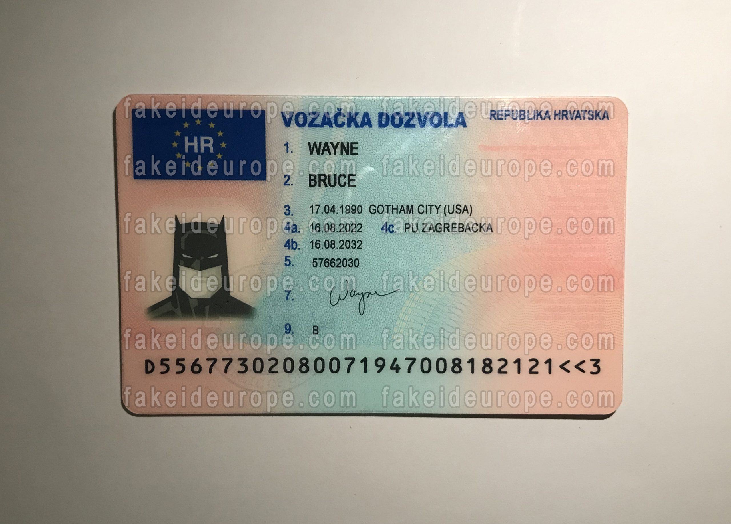 Croatia Fake Driver’s License for Sale 1 Croatia Fake Driver’s License for Sale