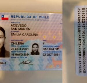 Buy Fake ID Card of Chile