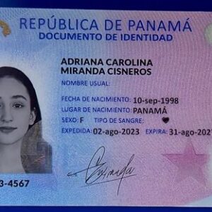 Purchase Real ID Card of Panama