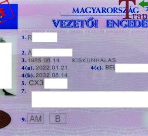 Hungary Fake Driver’s License for sale