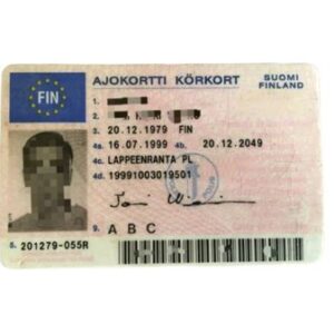 Buy Fake Driver’s License of Finland