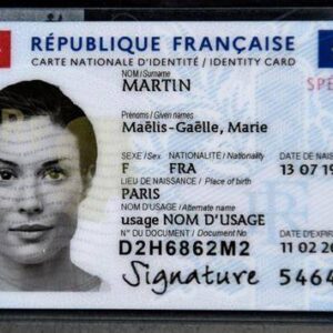 Buy Fake ID Card of France