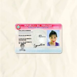 Paraguay Fake Driver’s License for Sale