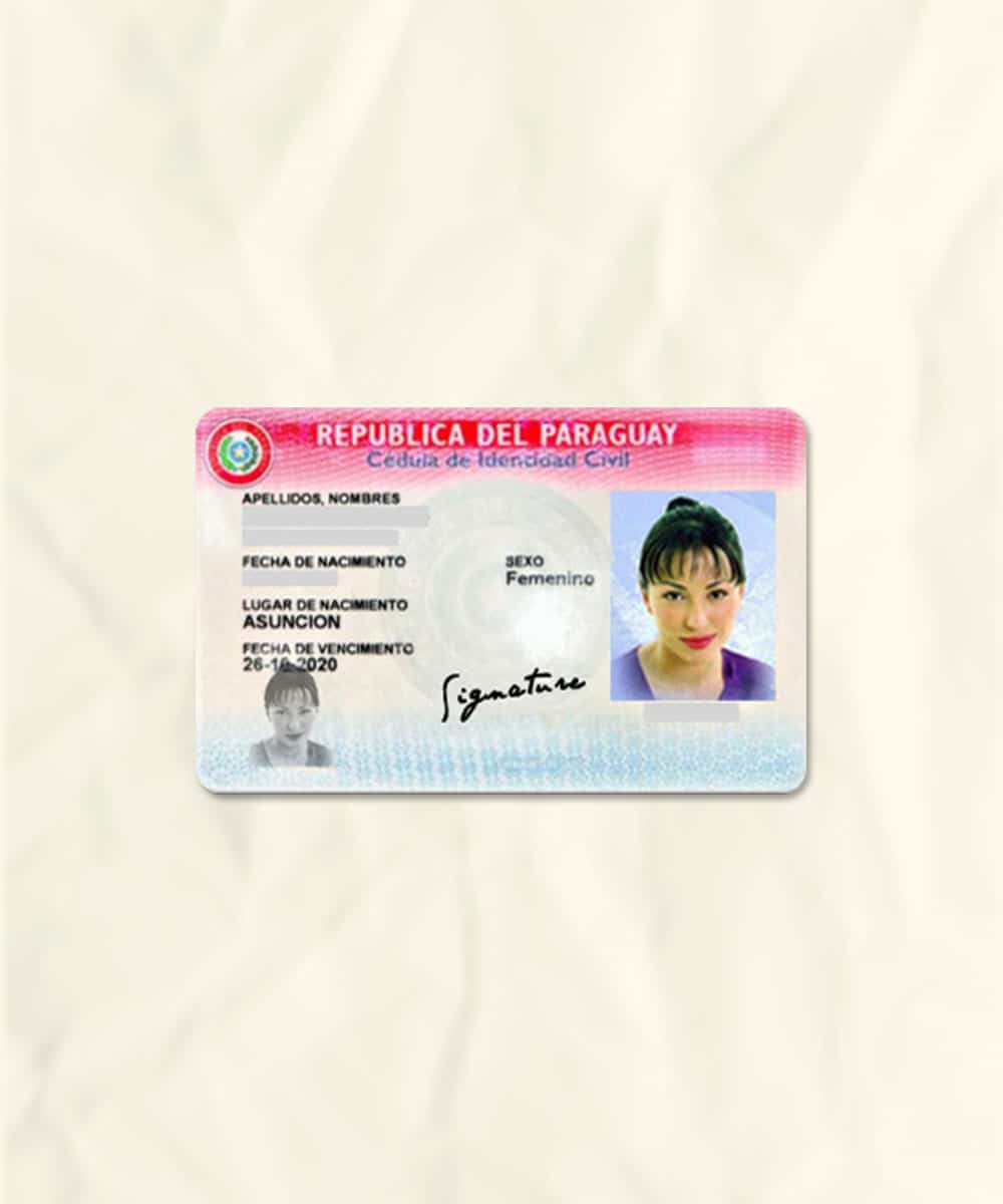 Paraguay Fake Driver’s License for Sale 1 Paraguay Fake Driver’s License for Sale