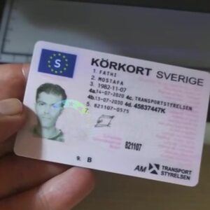 Buy Fake Driver’s License of Sweden