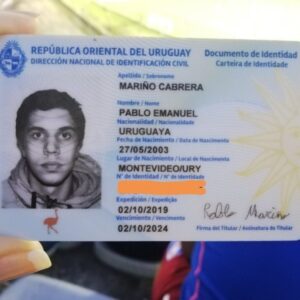 Buy Real ID Card of Uruguay
