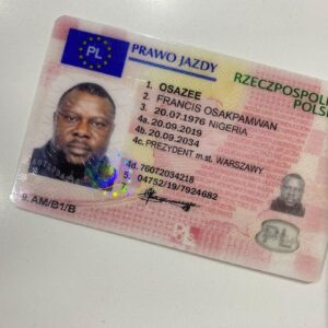 Buy Fake Polish Drivers License