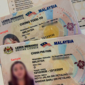 Malaysia Fake Driver’s License for Sale