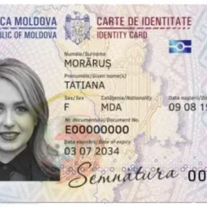 Buy Fake ID Card of Moldova