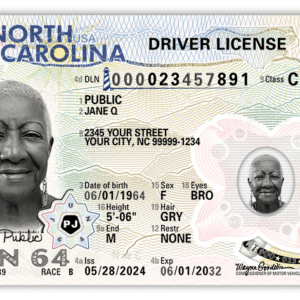 Buy North Carolina Driver and ID Cards