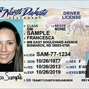 Buy North Dakotas Driver License e and ID Cards