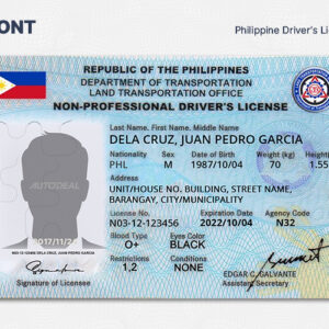 Buy Real Driving License of Philippines