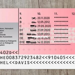 Switzerland Fake Driver’s License for Sale
