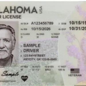Real and fake Oklahoma driver’s licenses for Sale